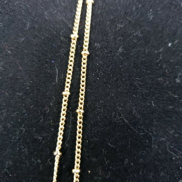 C1946 Cross, Calico and Rose Gold Tone Necklace - Picture 6 of 9